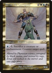Ertai, the Corrupted (Alt. Art Foil) from Planeshift