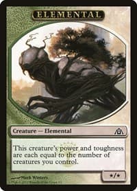 Elemental Token from Dragon's Maze