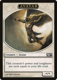Avatar Token from Magic 2011 (M11)