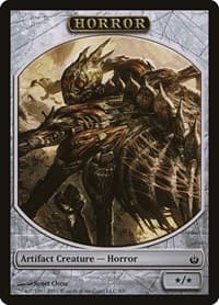 Horror Token from Mirrodin Besieged