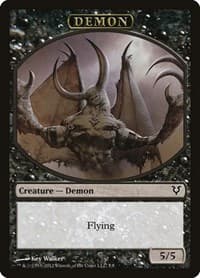 Demon Token from Avacyn Restored