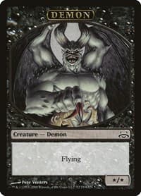 Demon Token from Duel Decks: Divine vs. Demonic