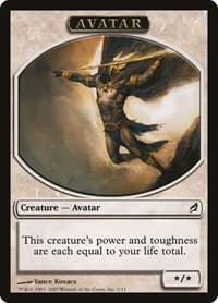 Avatar Token from Lorwyn