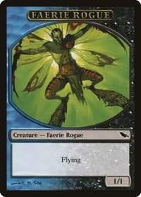 Faerie Rogue Token from Shadowmoor