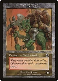 Goblin Soldier Token (APC) from Magic Player Rewards