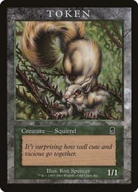 Squirrel Token (ODY) from Magic Player Rewards
