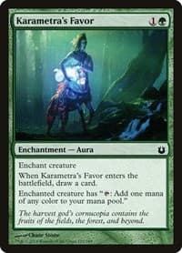 Karametra's Favor from Born of the Gods