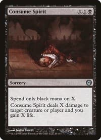 Consume Spirit from Duels of the Planeswalkers