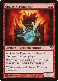 Cinder Pyromancer from Duels of the Planeswalkers