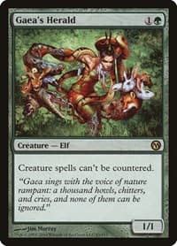 Gaea's Herald from Duels of the Planeswalkers