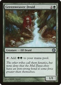 Greenweaver Druid from Duels of the Planeswalkers