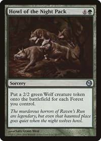 Howl of the Night Pack from Duels of the Planeswalkers