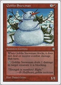 Goblin Snowman from Anthologies