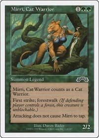 Mirri, Cat Warrior from Anthologies