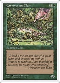 Carnivorous Plant from Anthologies