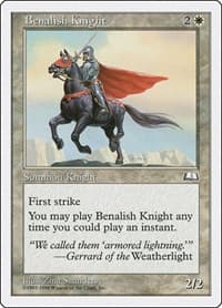 Benalish Knight from Anthologies