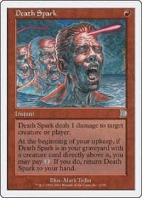 Death Spark from Deckmasters Garfield vs Finkel