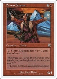 Storm Shaman (21a) from Deckmasters Garfield vs Finkel
