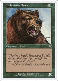 Balduvian Bears from Deckmasters Garfield vs Finkel