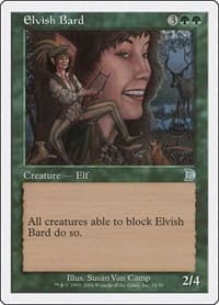 Elvish Bard from Deckmasters Garfield vs Finkel