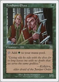 Fyndhorn Elves from Deckmasters Garfield vs Finkel