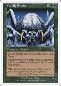 Woolly Spider from Deckmasters Garfield vs Finkel