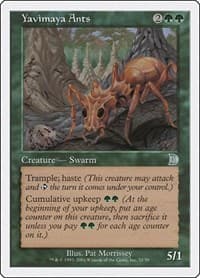 Yavimaya Ants from Deckmasters Garfield vs Finkel