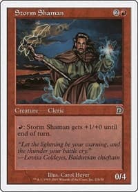 Storm Shaman (21b) from Deckmasters Garfield vs Finkel
