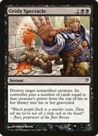 Grisly Spectacle from Duel Decks: Jace vs. Vraska
