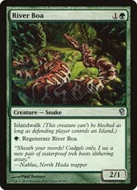 River Boa from Duel Decks: Jace vs. Vraska