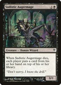Sadistic Augermage from Duel Decks: Jace vs. Vraska