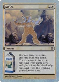 AWOL (Alternate Foil) from Unhinged