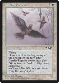 Carrier Pigeons from Alliances