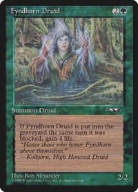 Fyndhorn Druid (Facing Right) from Alliances