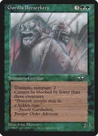 Gorilla Berserkers (Closed Mouth) from Alliances