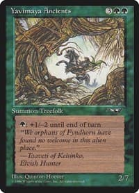 Yavimaya Ancients (Rearing Horse) from Alliances
