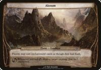 Akoum (Planechase 2012) from Oversize Cards
