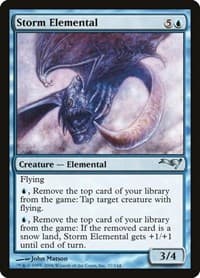 Storm Elemental from Coldsnap Theme Deck Reprints