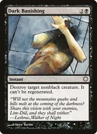 Dark Banishing from Coldsnap Theme Deck Reprints