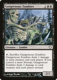 Gangrenous Zombies from Coldsnap Theme Deck Reprints