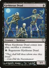 Kjeldoran Dead from Coldsnap Theme Deck Reprints