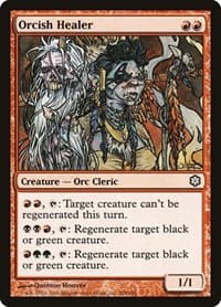 Orcish Healer from Coldsnap Theme Deck Reprints