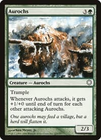 Aurochs from Coldsnap Theme Deck Reprints