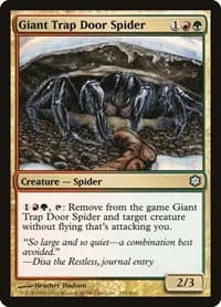 Giant Trap Door Spider from Coldsnap Theme Deck Reprints