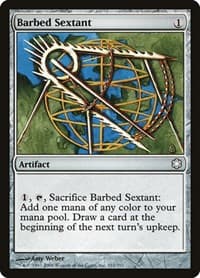 Barbed Sextant from Coldsnap Theme Deck Reprints