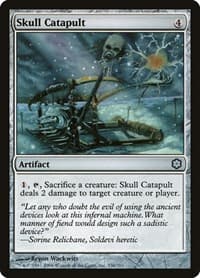 Skull Catapult from Coldsnap Theme Deck Reprints