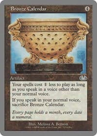Bronze Calendar from Unglued