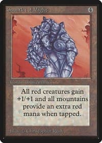 Gauntlet of Might from Beta Edition