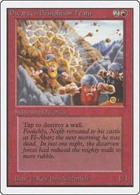 Dwarven Demolition Team from Unlimited Edition