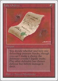 False Orders from Unlimited Edition